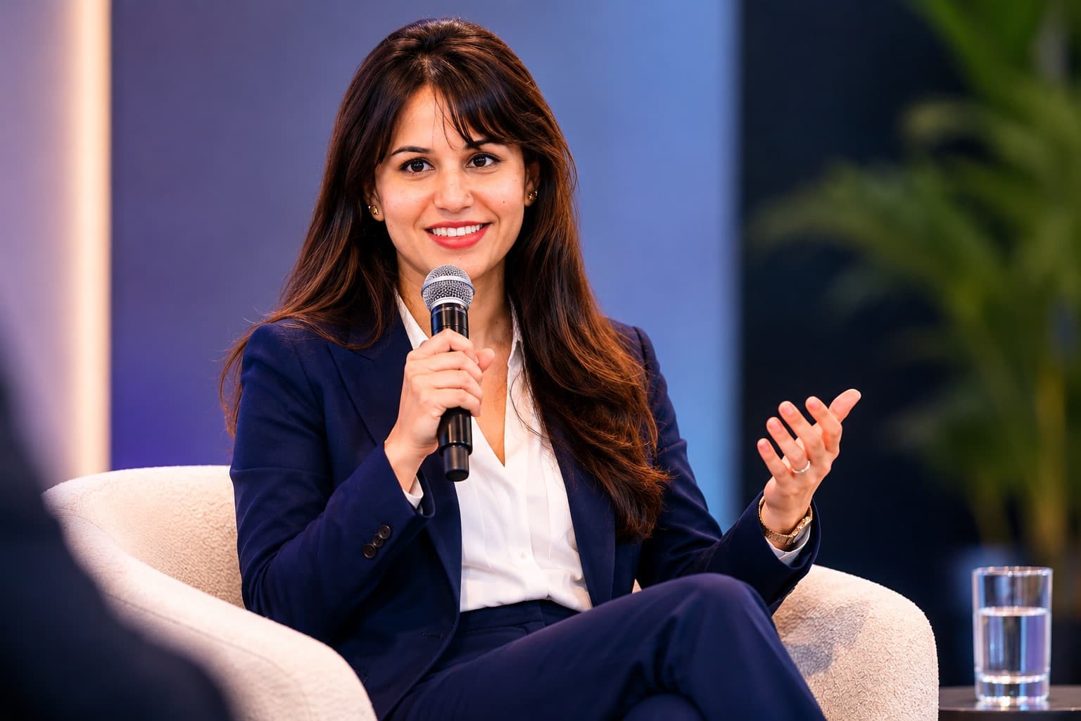 Kisa Fatima speaking